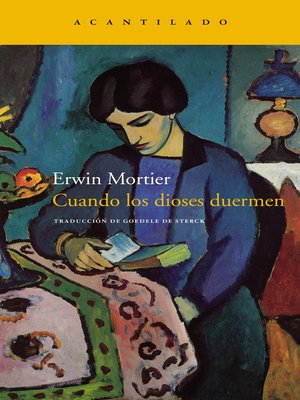 cover image of Cuando los dioses duermen